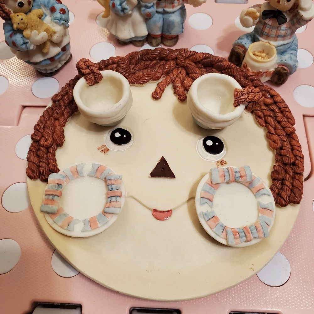 Ann And Andy Tea Play Set Collectible